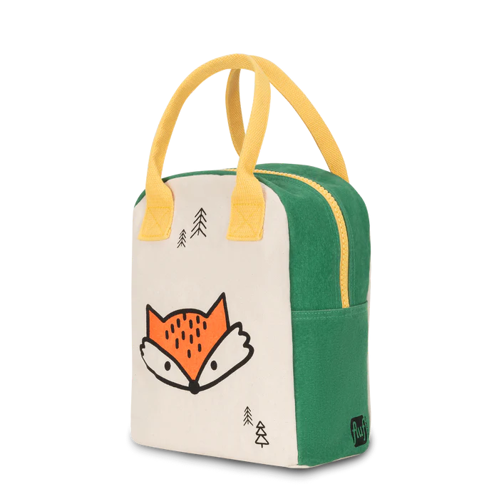 Fluf Organic Cotton Lunch Bag - Fox