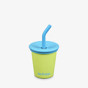 Klean Kanteen Kid's Cup with Straw Lid- Juicy Pear