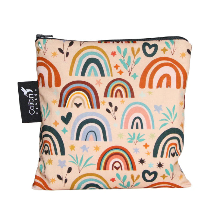 Large Snack Bag - Spring Rainbow