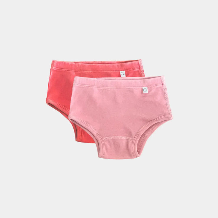 Naturally-Dyed 100% Organic Cotton Underwear for Girls (2 pack)