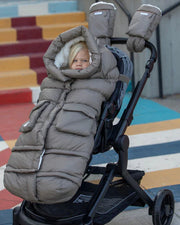 Winter Stroller Footmuff | Oslo - Chestnut