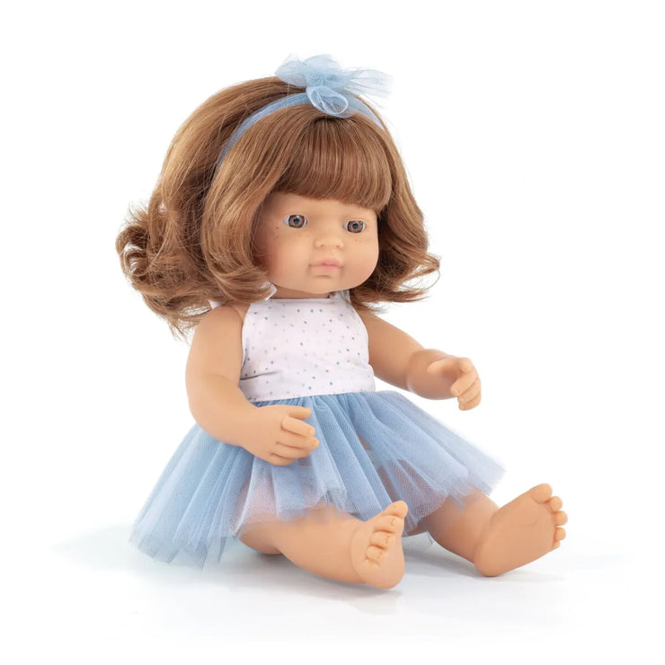 Miniland 15 inch Baby Doll - Female: Red Hair
