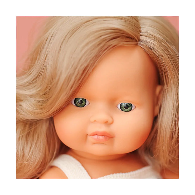 Miniland 15 inch Baby Doll - Female: Blonde Hair