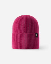 Merino Wool Kids' Beanie - Rosy Berry