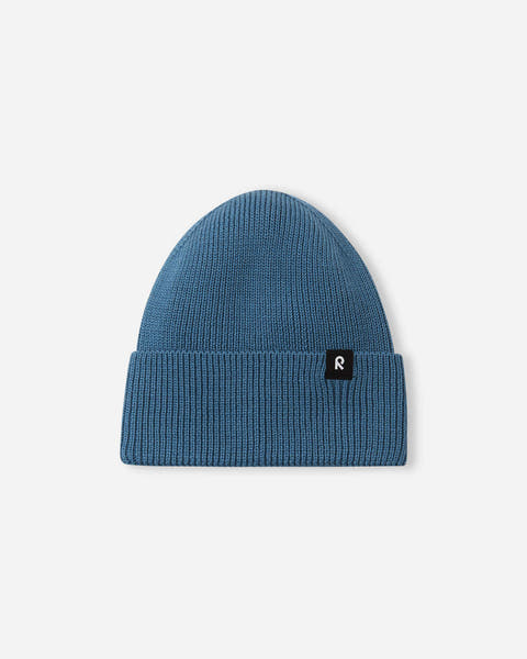 Merino Wool Kids' Beanie - Blue Ocean