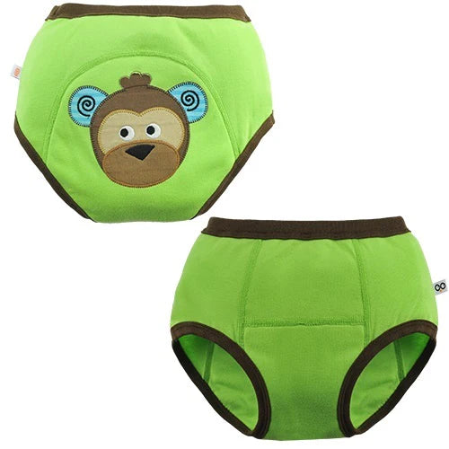 Organic Cotton Potty Training Pants (3-pack) - Safari Friends