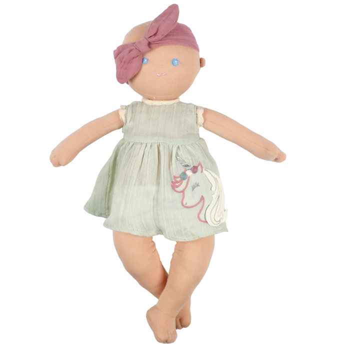 Organic Cotton Baby Doll - Kaia