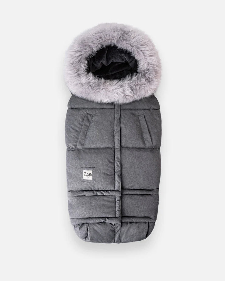 Winter Stroller Footmuff | Tundra - Heather Grey