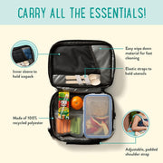 Planetbox Rover/Launch Insulated Carry Bag - Black Currant