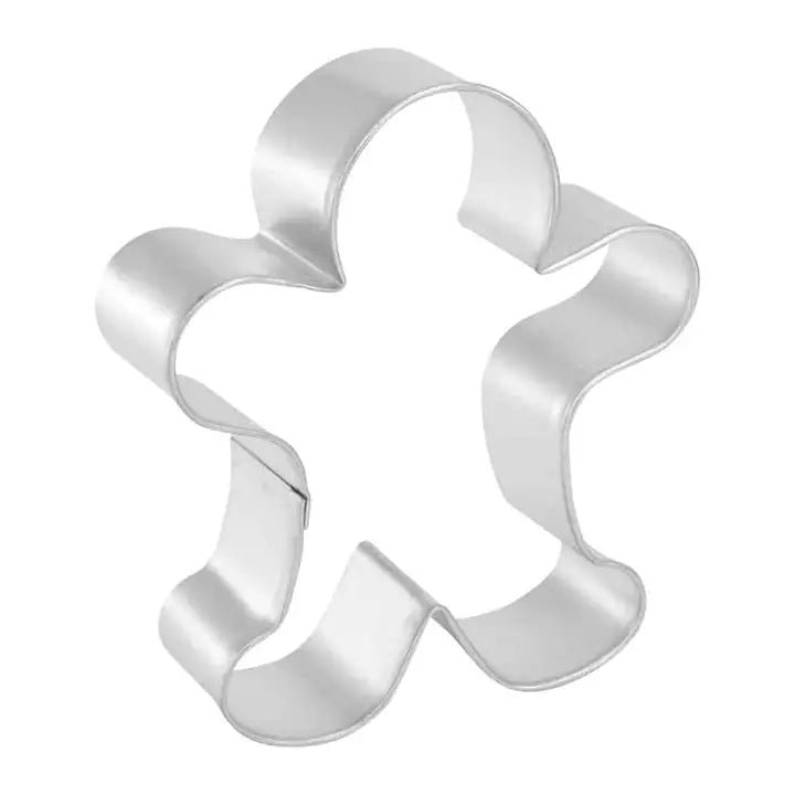 Gingerbread Boy Cookie Cutter 3.75" Carded