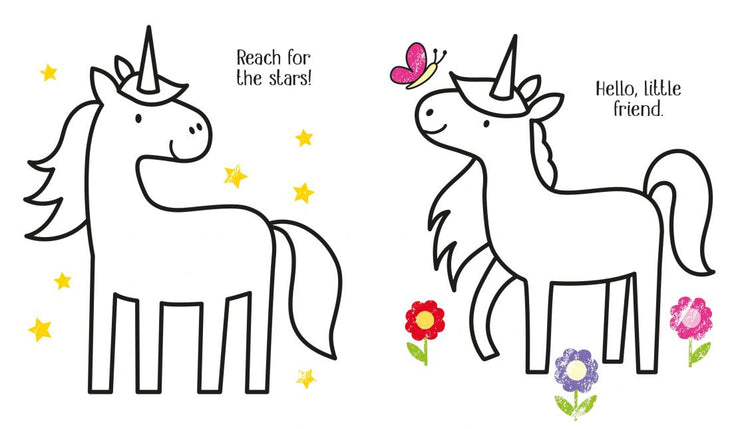 Little Colouring Book Unicorns