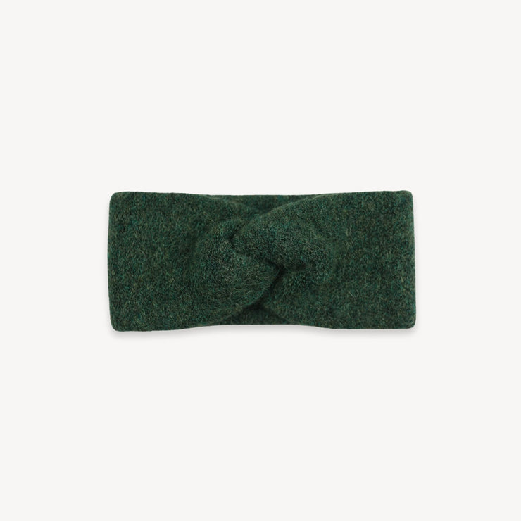 Alpaca Twisty Headband - Moss Green