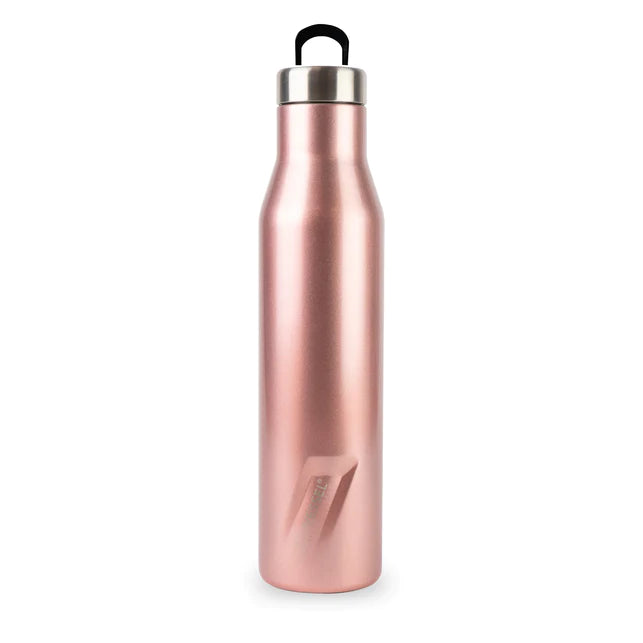 EcoVessel Insulated Stainless Steel 16oz Water Bottle - Rose Gold