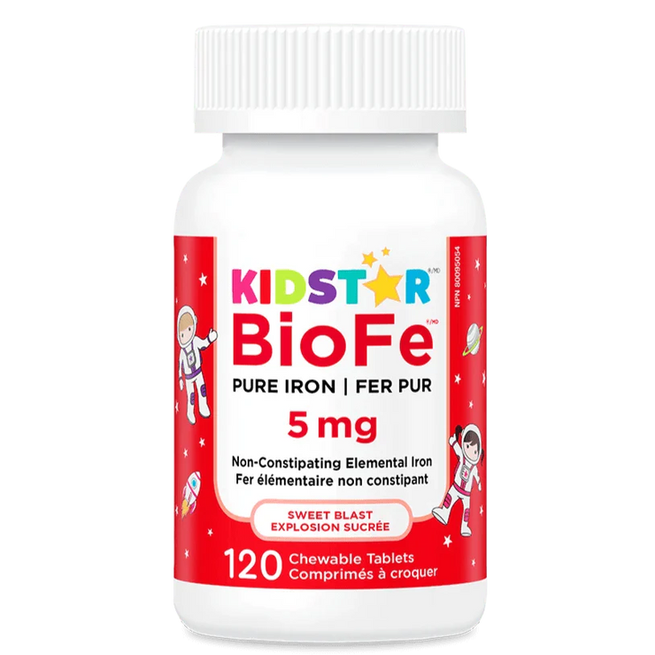 BioFe Pure Iron Chewables (120 Tablets)