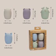 Silicone Bath Toys - Canadian Animals