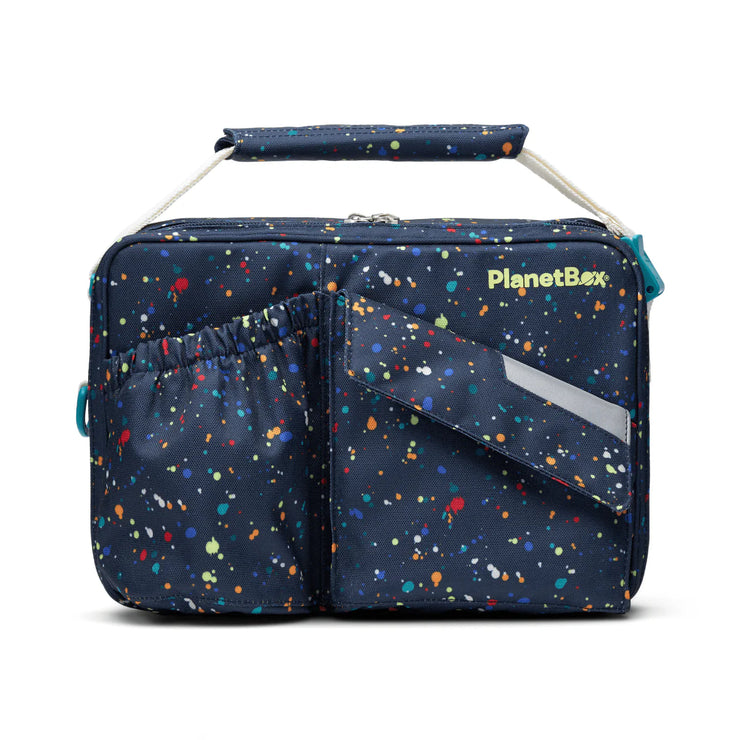 Planetbox Rover/Launch Insulated Carry Bag - Splatter Paint