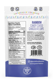 Rainbow All Natural Candy Coated Mini Chocolate Chips
