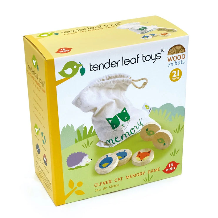 Tender Leaf Clever Cat Memory Game