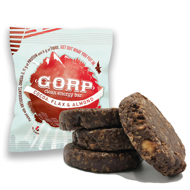 GORP Cocoa, Flax & Almond Energy Bar