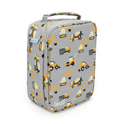 Kids' Lunch Bag - Grey Construction
