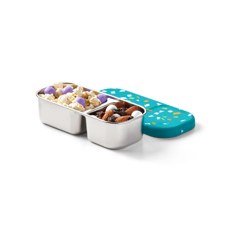 Planetbox Day Tripper Snack Container - Lagoon Terrazzo