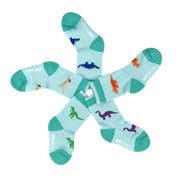 Baby Organic Cotton Mismatched Socks - Baby Dinosaur