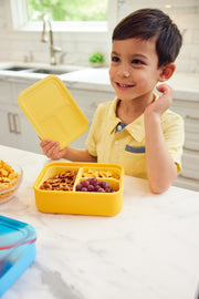 Lunchbots Small Silicone Build-A-Bento Box - Sand Yellow