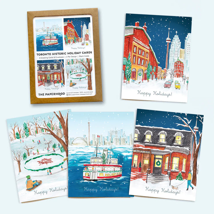 Toronto Historic Holiday Cards - Box of 8