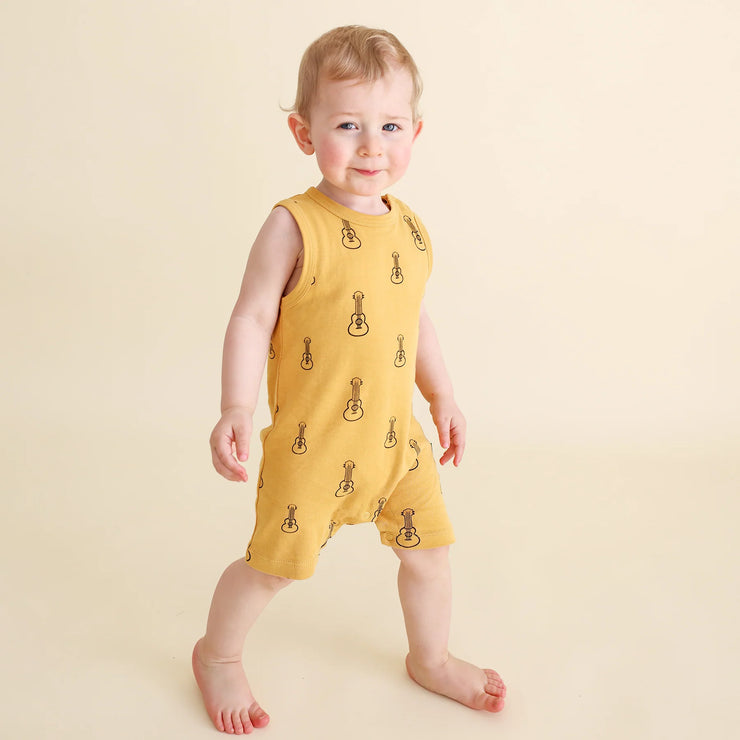 Parade Organics Tank Romper - Ukuleles