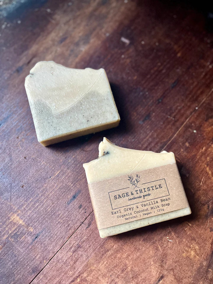Earl Grey & Vanilla Bean Coconut Milk Soap