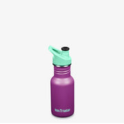 Klean Kanteen 12oz Water Bottle with Sport Top - Sparkling Grape