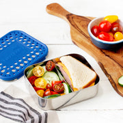 Lunchbots Stainless Steel Bento Box - Medium Duo