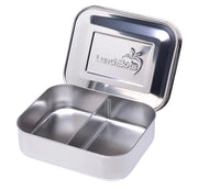 Lunchbots Stainless Steel Bento Box - Medium Duo