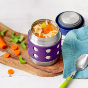 Lunchbots Insulated 8oz Food Jar - Purple