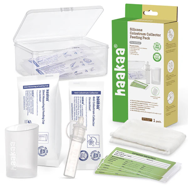 Haakaa Silicone Colostrum Collector Feeding Pack - Set of 6