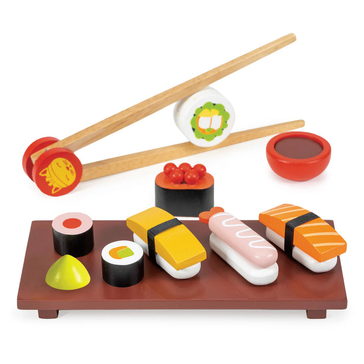 Mentari Wooden Play Sushi Set