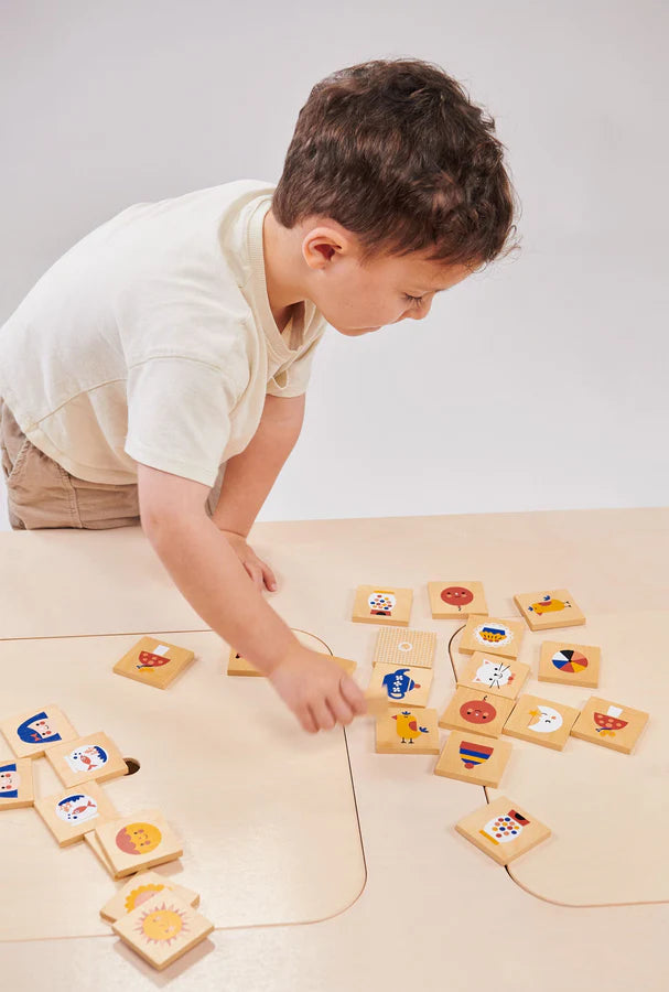 Mentari Wooden Memory Game