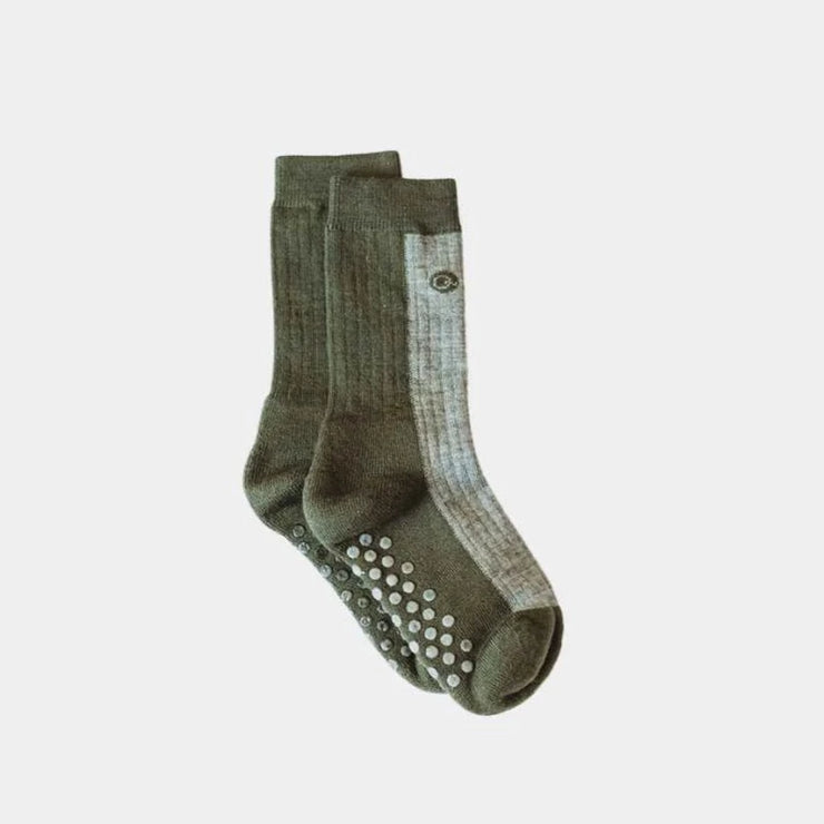 Merino Wool Mid-Weight Kids Socks - Camo