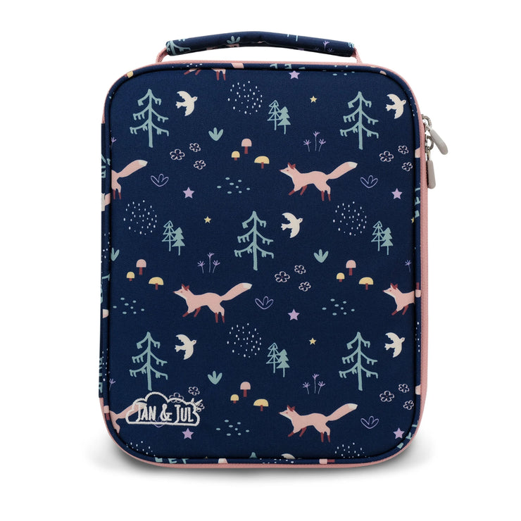 Kids' Lunch Bag - Navy Forest
