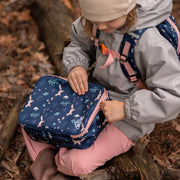 Kids' Lunch Bag - Navy Forest