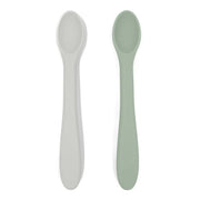 noüka Feeding Spoon Set - Leaf/Light Storm