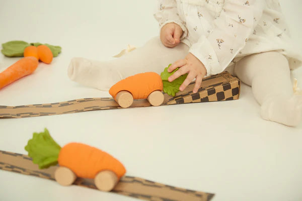 Oli & Carol Cathy The Carrot Baby Car Toy