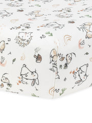 Organic Cotton Playpen Sheet - Woodland Babies
