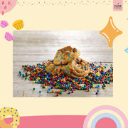 Naturally-Coloured Rainbow Chocolate Chips