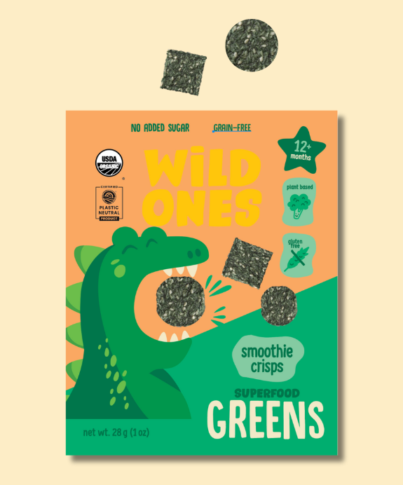 Wild Ones Smoothie Crisps - Superfood Greens