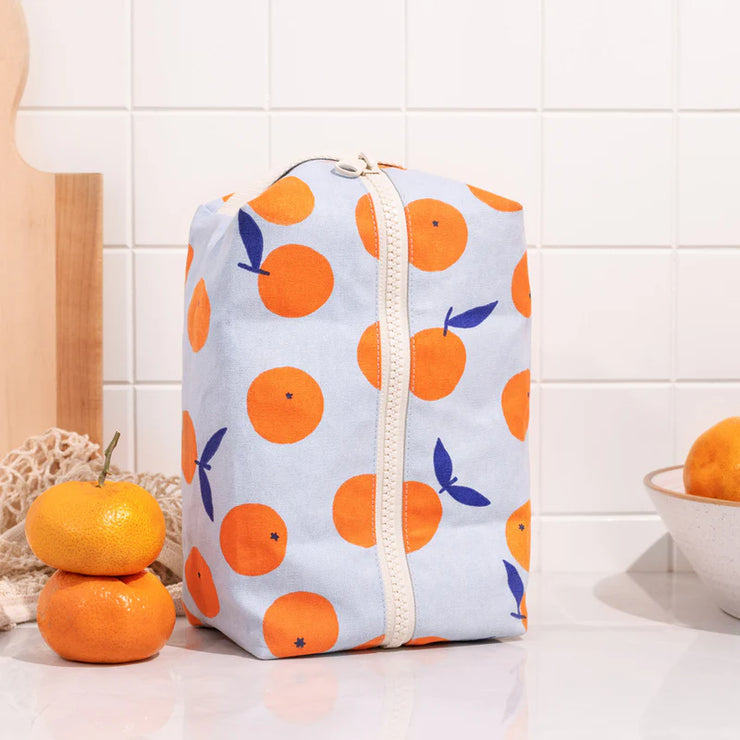 Fluf Organic Traveller Bag - Oranges