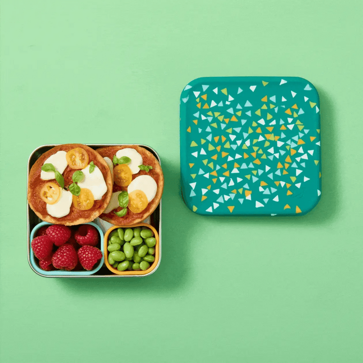 Planetbox Trailblazer Sandwich Box - Lagoon Terrazzo