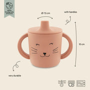 Trixie Silicone Sippy Cup - Cat