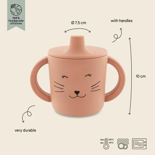 Trixie Silicone Sippy Cup - Cat