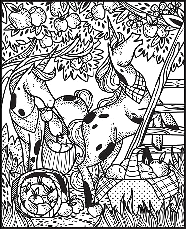 Unicorns Magic Painting Book